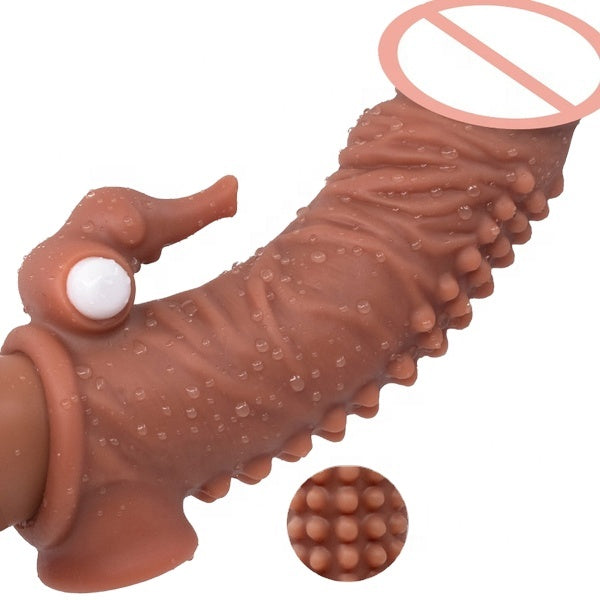 Chocolate Silicone Reusable Condom