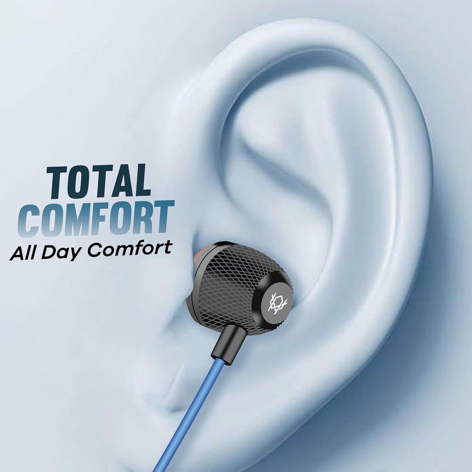 AJAH Neckband Earphone in-Ear Bluetooth 5.0 Wireless