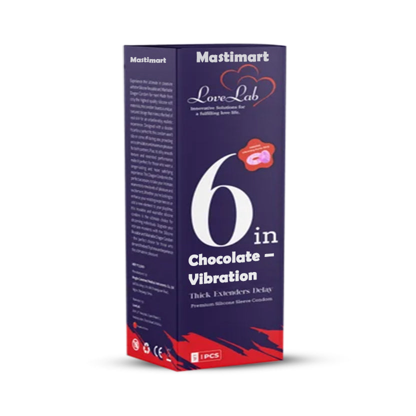 Chocolate Silicone Reusable Condom