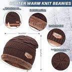 Winter Woolen Beanie Cap